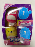 Squishville by Squishmallows Random 2-inch Mini-Plush 4-Pack - Lucia & Lexie