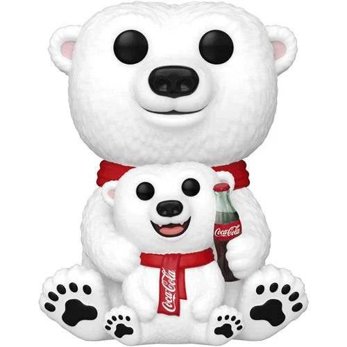 Funko Pop! Coca Cola #241 Coca-Cola Polar Bear with Cub & Protector