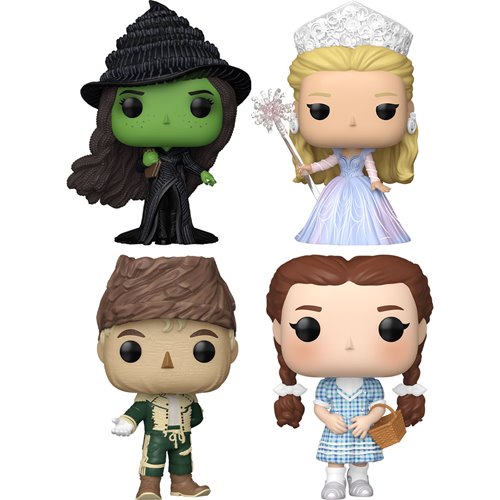 Funko Pop! Movies: Wicked For Good Set of 4