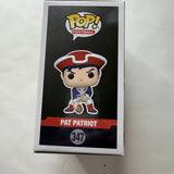 Funko POP! Football Throwback #347 Pat Patiot & Protector