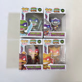 Funko Pop! Teenage Mutant Ninja Turtles x Godzilla Set of 4 (in hand)