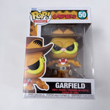 Funko Pop! Comics Garfield #50 Garfield (Western) + Protector (NM/Mint)