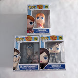 Funko Pop! Phineas and Ferb Set of 3 & Protector