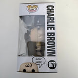 Funko POP Television Peanuts #1677 Charlie Brown (Good Grief)  & Protector