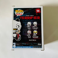 Funko Pop! Damien Leone's Terrifier #1591 Art the Clown with Bike & Protector