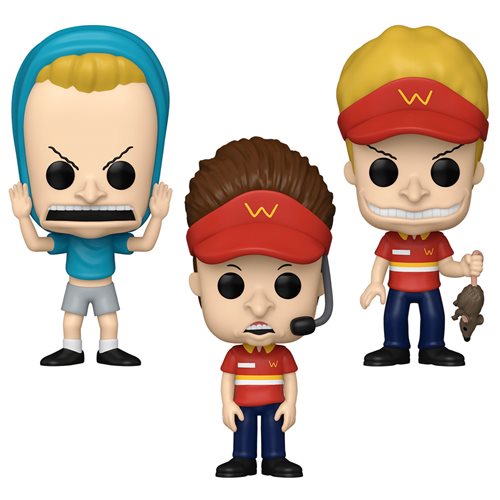 Funko POP! Television Beavis and Butt-Head Complete set of 3