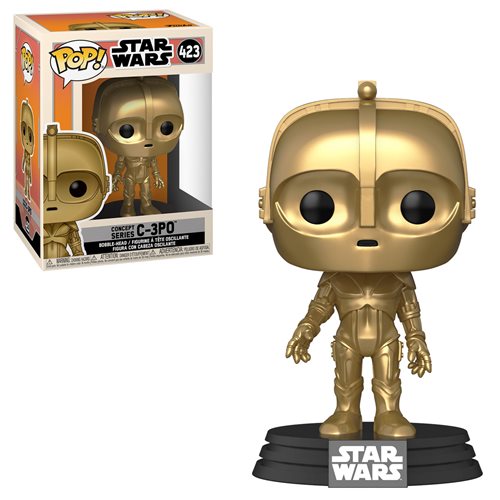 Funko POP! Star Wars #423 - Concept Series C-3PO & Protector (Mint/NM)