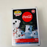 Funko Pop! Coca Cola #241 Coca-Cola Polar Bear with Cub & Protector