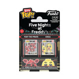 Five Nights at Freddy's Foxy and Chica Funko Bitty Pop! Mini-Figure 2-Pack