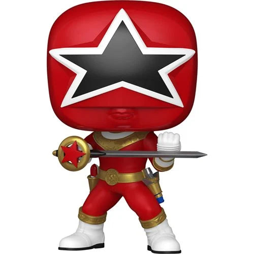 Funko Pop! Television Power Ranger Zeo #1714 Red Zeo Ranger & protector