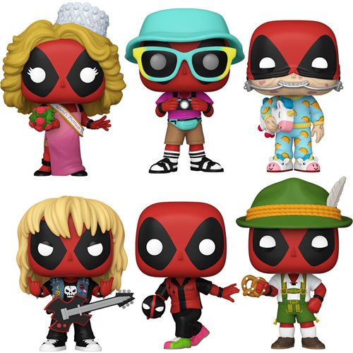 Funko Pop! : Marvel Deadpool Set of 6