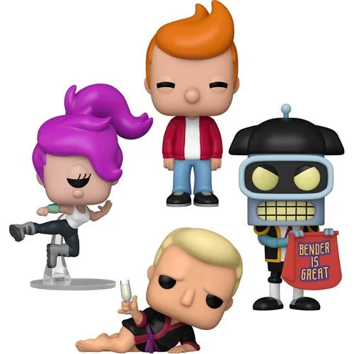 Funko POP! Animation: Futurama Set of 4