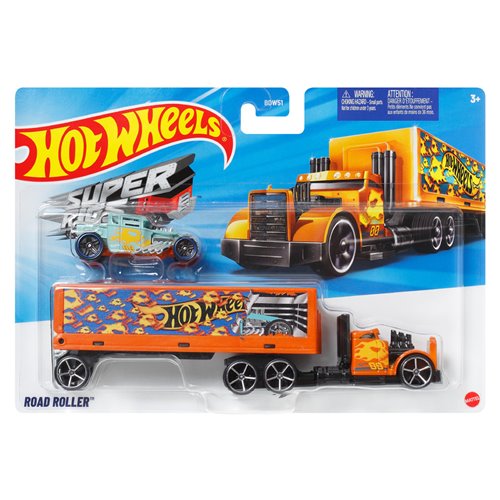 Hot Wheels Super Rigs BDW51 Road Roller