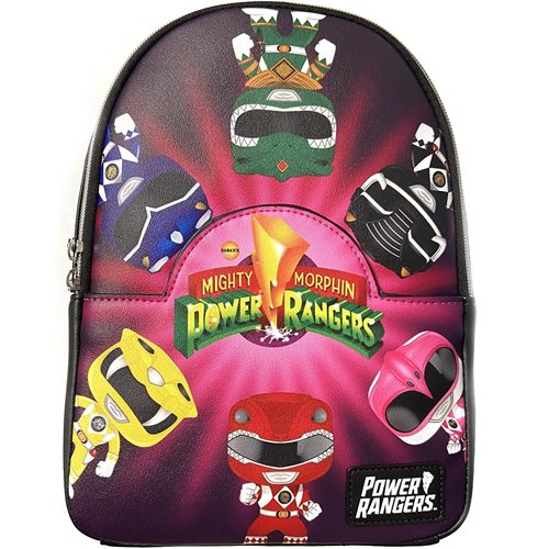 Mighty Morphin Power Rangers Character Print Funko Mini-Backpack