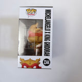 Funko POP! Ninja Turtle x Godzilla #2344 Michelangelo x King Ghidorah & Protector