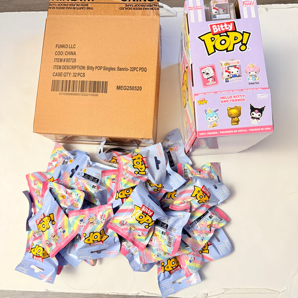 Funko Sanrio Bitty Pop! Singles - 32 PDQ Pieces