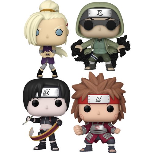 tenten funko pop Funko Pop! Animation: Naruto Shippuden Wave 12a set of 4 – Yummy Boutique