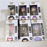 Funko Pop! Animation K POP Demon Hunters Set of 6 w/ Chase
