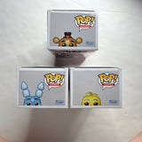 Funko Pop! Toy Five Night At Freddy’s set of 3 & Protector
