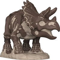 Funko Pop! Movies Jurassic World Fossil #1681 Triceratops w/ Protector