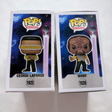 Funko POP! Television Star Trek Next Generation Set of 2 & Protector
