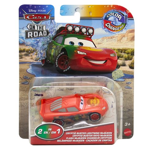 Disney Pixar Cars Color changers 1:55 Scale - Cryptic Buster Lightning McQueen