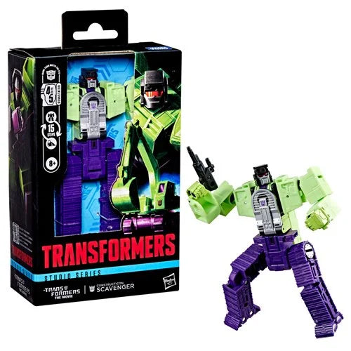 Transformers Studio Series 86 Deluxe The Movie Constructicon Scavenger