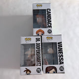 Funko Pop! Phineas and Ferb Set of 3 & Protector