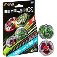 Beyblade X Dual Pack Top - Chain Incendio 5-60HT / Arrow Wizard 4-60N