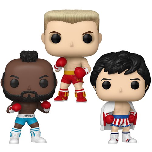 Funko POP! Vinyl figure Rocky III & IV Set of 3