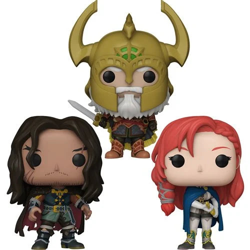 Funko Pop! Animation Lord of the Rings The War of the Rohirrim Set of 3