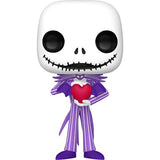 Funko POP Nightmare Before Christmas Valentine #1405 Jack Skellington & Protector