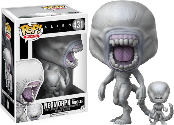 Funko POP! Movies: Alien Covenant #431- Neomorph with Toddler & Protector