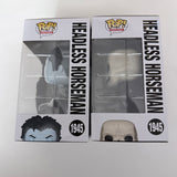 Funko Pop! Movies Sleepy Hollow #1945 - Headless Horseman Chase + Common set