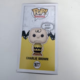 Funko POP Television Peanuts #1677 Charlie Brown (Good Grief)  & Protector