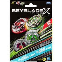 Beyblade X Dual Pack Top - Chain Incendio 5-60HT / Arrow Wizard 4-60N