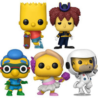 Funko POP! The Simpson Set of 5 - Bart Deep Space Martin Fallout Sideshow