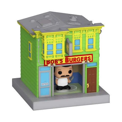 Funko Bitty Pop! Town - Bob's Burgers Bob Belcher and Bob's Burgers