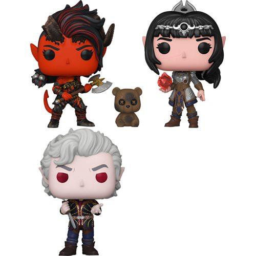 Funko Pop! Baldur's Gate Set of 3 (Mint/NM)