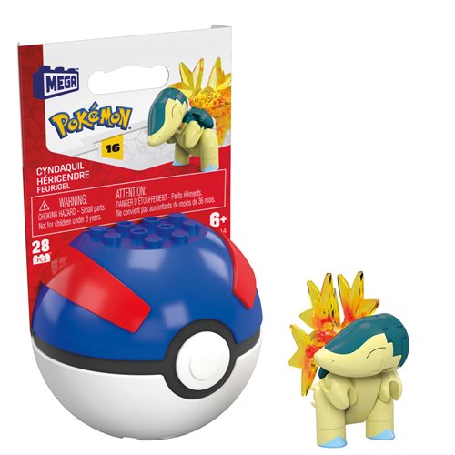 Mega Construx Pokemon Poke Ball Series 16 - Cyndaquil