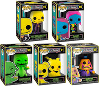 Funko POP! Disney: The Night Before Christmas Blacklight set of 5