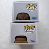 Funko POP! Television Star Trek Next Generation Set of 2 & Protector
