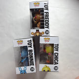 Funko Pop! Toy Five Night At Freddy’s set of 3 & Protector