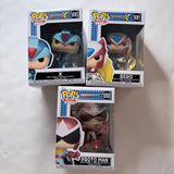 Funko Pop! Megaman Set of 3 & Protector