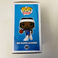 Funko POP Basketball Oklahoma Thunder #182 Shai Gilgeous-Alexander & Protector