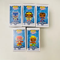 Funko POP! Heroes: DC Holiday Gingerbread Set of 5