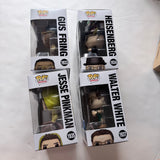 Funko Pop! Breaking Bad Set of 4 & Protector
