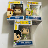 Funko POP Pixar Toy Story x Tiny Tan Set of 3 (Mint/NM) in hand