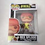 Funko POP! Television Invincible #1862 Rex Splode & Protector