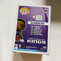 Funko POP! NBA CE24 Sacramento #203 De'Aaron Fox & Protector